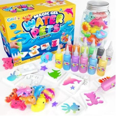 Magic Water Elf Toy Craft Kits, Aqua Fairy Water Gel DIY Squishies Squishy Maker Toddler Kids Toys for Girls B…