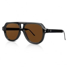 DrRelax Retro Square Aviator Sunglasses Womens 70s Bold Flat Top Frame Polarized Sun Glasses