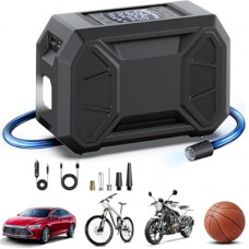 Pumptiva Tire Inflator Portable Air Compressor, 150 PSI Portable Tire Inflator for Car 3X Faster Air Pump…