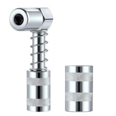 KORDEX 90 Degree Heavy-Duty Grease Coupler Adapter (Big Sleeve) - Sturdy Steel Locking Accessory for…