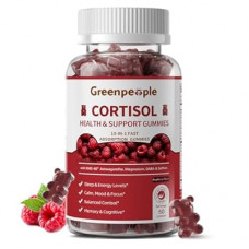 GREENPEOPLE Cortisol Supplements for Women & Men - Cortisol Reducer Detox Manager w/KSM-66 Ashwag…