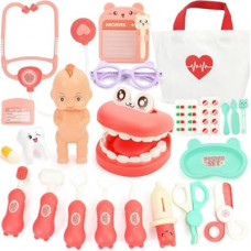 Dentist Doctor Kit for Toddlers 3-6 with Stethoscope, Pretend Play Set & Educational Toy Gift for Boys and G…