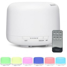 LSLCQW 500ml Essential Oil Diffuser with Remote Control, Premium Ultrasonic Aromatherapy Diffusers…