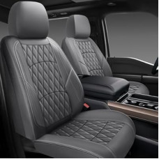 NS YOLO Leather Car Seat Covers,Universal Fit for Most Cars,SUVs and Sedans,Waterproof…