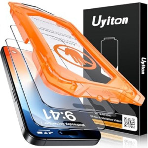 Uyiton for iPhone 15 Pro Max Matte Screen Protector, Anti-Fingerprint [Easy to Install] Anti-Reflection Sha…