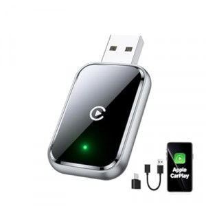 Wireless carplay Adapter for iPhone（IOS10+）.Phone-car connectivity. Wired to Wireless Smart car Machin…