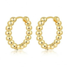 18K Gold Huggie Hoop Earrings Gold Plated Simple Studs for Women Hypoallergenic Lightweight Jewelry…