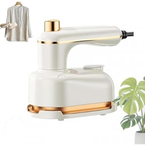 HFLYJPYW Mini Steam Iron for Clothes, Travel Steamer for Clothes Portable, Micro Steam Iron Mini Ha…