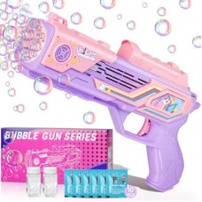 Unicorn-Bubble Gun：Unicorn Toys for Girls Age 4-6, Outdoor Toys for Kids Ages 4-8, 3+ Year Old Girl Gift…