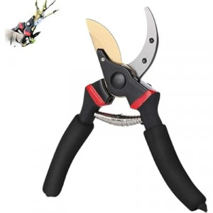 HFLYJPYW Professional Bypass Pruning Shears, 8.5 Inch SK5 Steel with Titanium, Heavy Duty Garden…