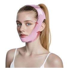 Dersoud Double Chin Reducer for Jawline Shaper, Comfortable V Line Lifting Mask for Face Lifting and Fir…