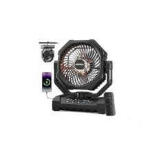 Aopircs Portable Fan Rechargeable, 60H Long-Lasting Battery Powered Fan - 4 Speeds, 3 Light, Timer, Slee…