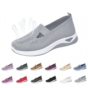 JollyPetal&Twig Orthopedic Shoes for Women,Women Wide Width Breathable Walking Comfortable Sl…