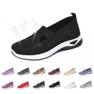 JollyPetal&Twig Orthopedic Shoes for Women,Women Wide Width Breathable Walking Comfortable Sl…