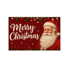 Carastora Santa Claus Pattern Christmas Decorative Doormat, Anti-Fatigue Mat - 20x31 in, Suitable for…