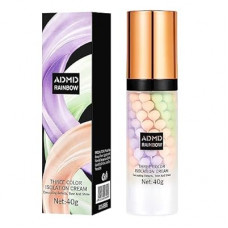 3-Color Face Primer Color Correcting, Corrector Primer Concealer Makeup Base | Green, Purple, Nude Shades |…