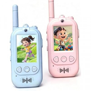 Video Walkie Talkies, Kids Home Communication Toys with Screen, Video Walkie Talkies for Kids with V…