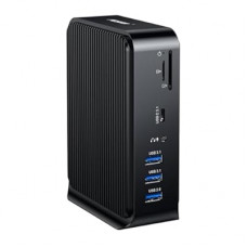 USB C Docking Station,16-in-1 Triple Display Universal Laptop Docking Station with Dual 4K HDMI/DP, 6XU…