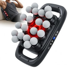 Jogfit 20 Head Massage Gun Set, Deep Tissue Muscle Massager with 3 Modes & 30 Intensities,Quiet Multi…