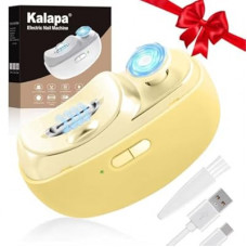 Electric Nail Clippers Upgraded 3 in 1 Automatic - with Polishing, Dust Storage & LED Light, Nail File Toen…