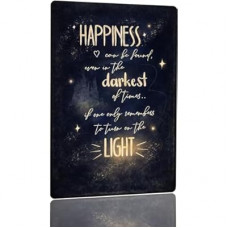 Annekilly Happiness Can Be Found Even In The Darkest Metal Signs, Vintage Magic Sign for M…
