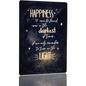 Annekilly Happiness Can Be Found Even In The Darkest Metal Signs, Vintage Magic Sign for M…