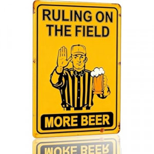 Funny Football Gifts for Men – Vintage Sports College Football Decor 8x12 Vintage Man CaveD…