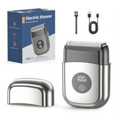 Electric Razor for Men, Foil Shavers Beard Trimmer for Men, Mini Face Shaver for Men, Cordless Travel Bo…