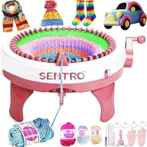 SENTRO 40 Needles Knitting Machine, Smart Automatic Knitting Machine for Adults and Beginner…