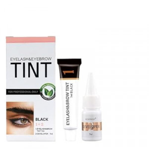 Lash & Brow Color Kit –Eyebrow Dye for Women & Professional Eyelash Color 7ml, Instant Natural Results,…