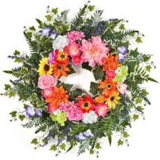 Spring Wreaths for Front Door Outside 24-26