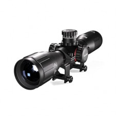 Aquilifer HT 4x32 AO Compact Rifle Scope for .22LR, Red/Green Illuminated Reticle, 1-Inch Tube, W…
