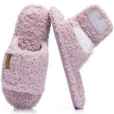 GOEWY Adjustable Open-Toe Women's Slippers,Cozy House Slippers with Memory Foam Indoor…