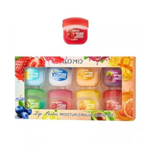 Mini Lip Mask Set to Nourish and Hydrate, 8 Flavors Sleeping Lip Mask for Dry Lips, Helps with Lip Lines an…