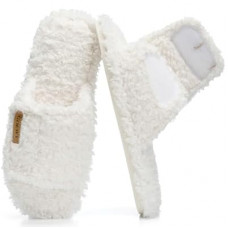 GOEWY Adjustable Open-Toe Women's Slippers,Cozy House Slippers with Memory Foam Indoor…