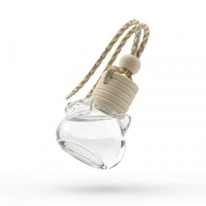 TOTA Candle™ Luxury Car Diffuser, Hanging Air Freshener with Glass Bottle and Wood Lid, 8 ml Premium…