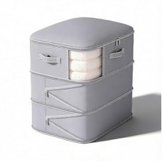 Compression Storage Bag, Vacuum-Free Self-Compression (45% Space Saving), 135L/35.7US Gal Oversize,…