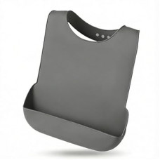 DegoCython Oversized Adult Bib with 3D Crumb Catcher, Food-Grade Silicone BPA-Free, Adjustable Butto…