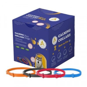 Agon Calming Collar for Dogs – Natural Pheromones for Anxiety & Stress Relief – Adjustable Up to 25”…