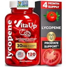 VitaUp Lycopene Supplements for Men - USA Made Prostate Supplements for Men with Natural…